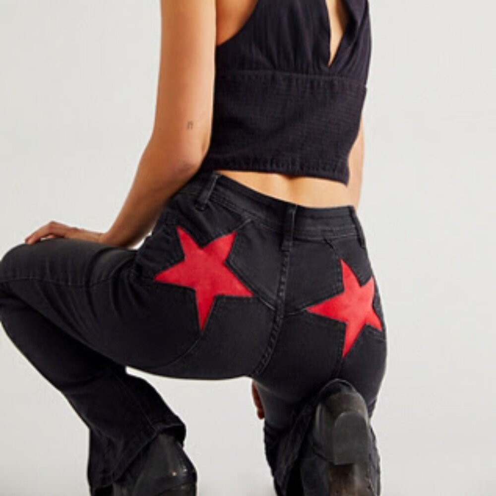 Free People Firecracker Flare Jeans